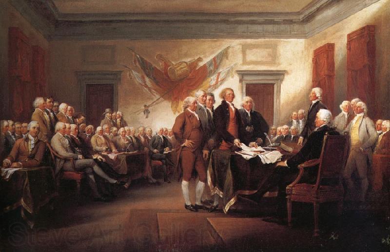 John Trumbull The Declaration of Independence 4 july 1776 Germany oil painting art